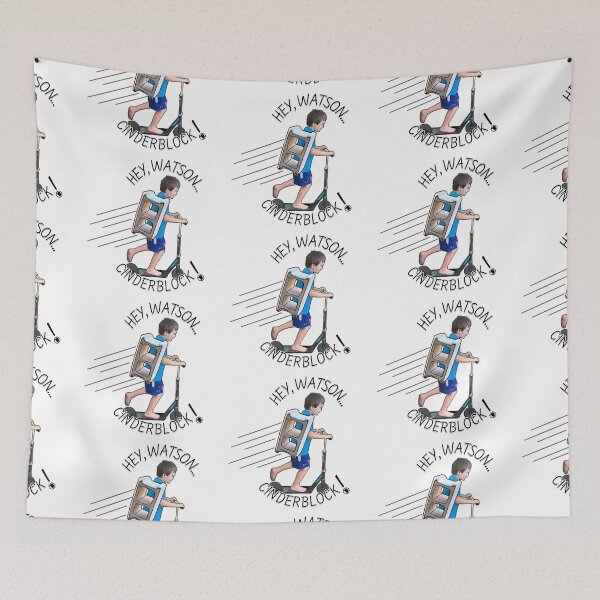 Item preview, Hey, Watson…Cinderblock! designed and sold by Starboy Design.
