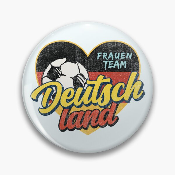 Item preview, Deutschland-Germany Womens Football Heart (WOSO) designed and sold by Numero14.