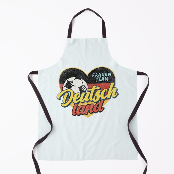 Item preview, Deutschland-Germany Womens Football Heart (WOSO) designed and sold by Numero14.