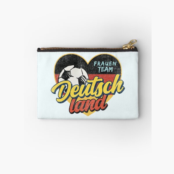 Item preview, Deutschland-Germany Womens Football Heart (WOSO) designed and sold by Numero14.