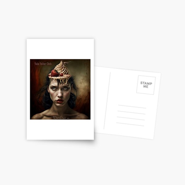 Temptation by Tale Teller Club Record Cover Art by iServalan CDM Music Track Postcard