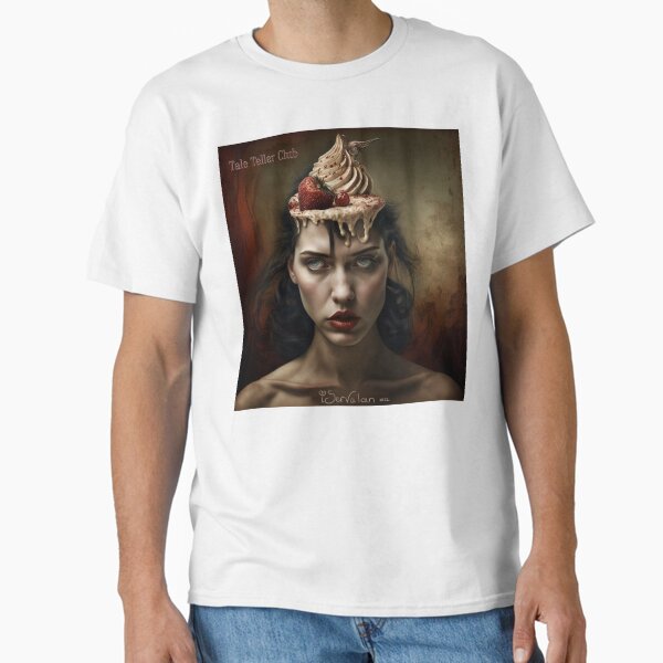 Temptation by Tale Teller Club Record Cover Art by iServalan CDM Music Track Classic T-Shirt