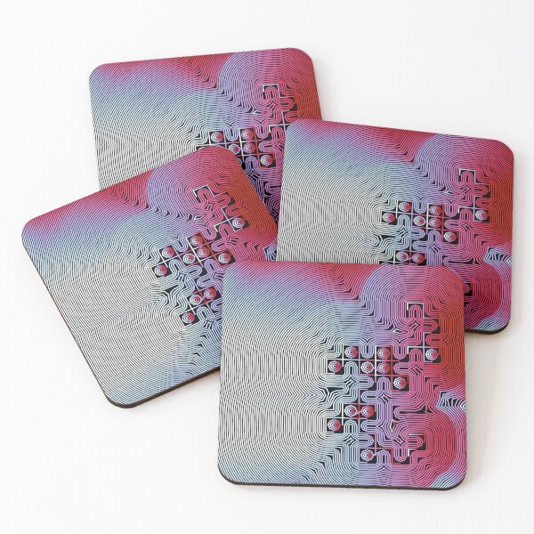 Item preview, Dragon Curve Contours designed and sold by Mary Holstege.