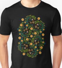 Abstract flowers color 1 Unisex T-Shirt