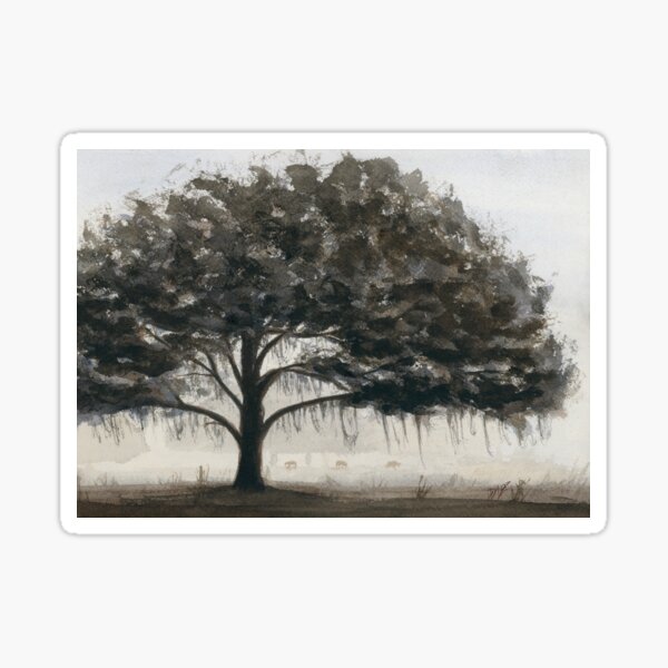 Item preview, Misty Oak designed and sold by WaterStrokesArt.