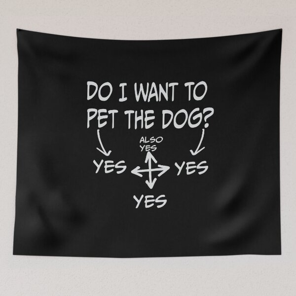Item preview, Do I want to pet the dog? designed and sold by Fathom204.