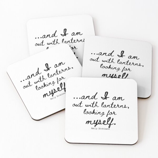 Item preview, and I am out with lanterns Emily Dickinson quote designed and sold by venomouspixie.