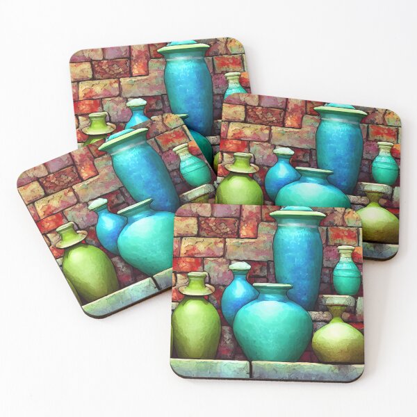 Item preview, Colorful Pots designed and sold by ellearden.