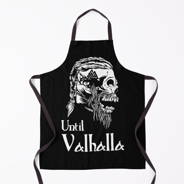 Item preview, Until Valhalla - Skull Black and White designed and sold by Georgy09.