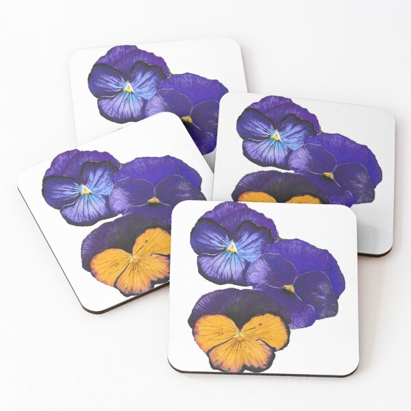 Item preview, Pansies - Pattern designed and sold by Hollis Shaner.