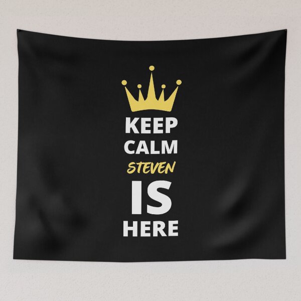 Item preview, STEVEN NAME: STEVEN KEEP CALM DESIGN. designed and sold by AlexRelax.