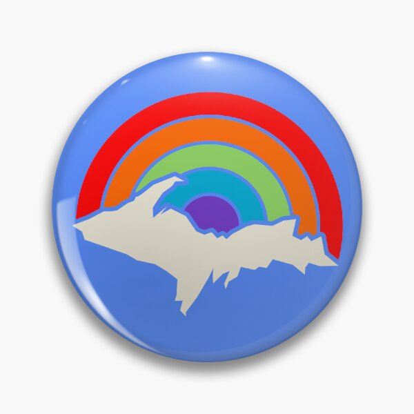 Item preview, Rainbow Upper Peninsula Sunrise designed and sold by thebruce13.