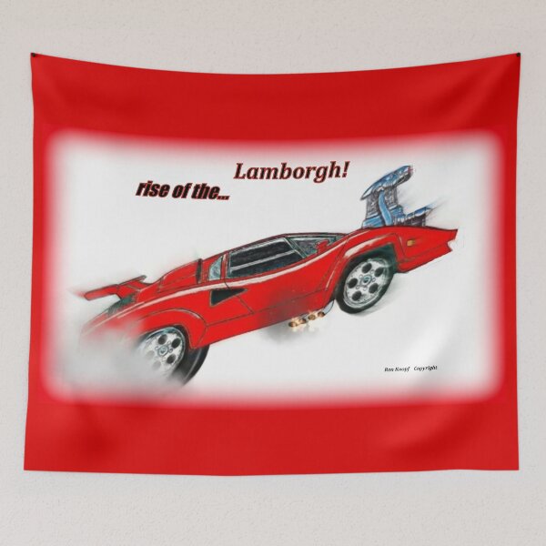 Item preview, Hot Rod Art  //  Rise of the... Lamborgh! designed and sold by Imagin8er.