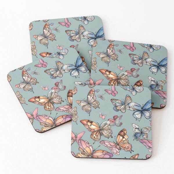 Item preview, Watercolor butterflies 1.0 designed and sold by MoonsideGallery.