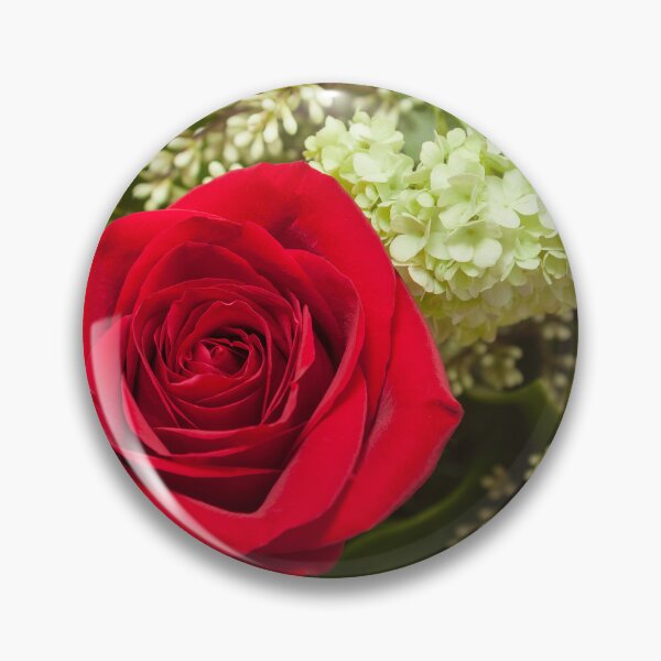 Item preview, Beautiful red rose in a bouquet of flowers designed and sold by BackyardProduct.