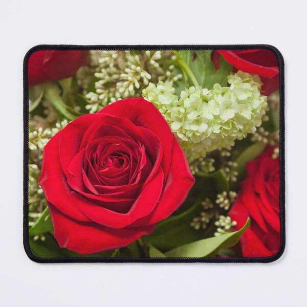 Item preview, Beautiful red rose in a bouquet of flowers designed and sold by BackyardProduct.