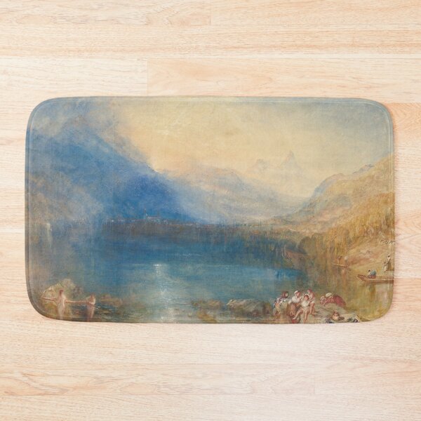 Item preview, Sunset painting, Sunset Artwork, The Lake of Zug designed and sold by danaJG.