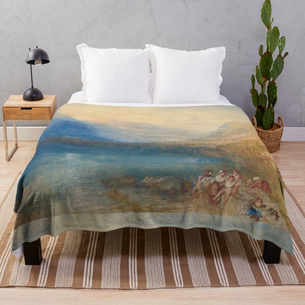 Item preview, Sunset painting, Sunset Artwork, The Lake of Zug designed and sold by danaJG.
