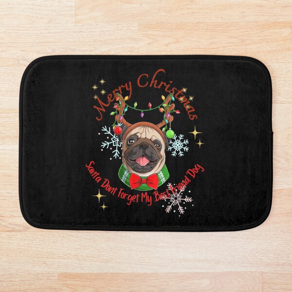 Aperçu de l'œuvre Père Noël n'oublie pas mon meilleur ami chien créée et vendue par foxforce.