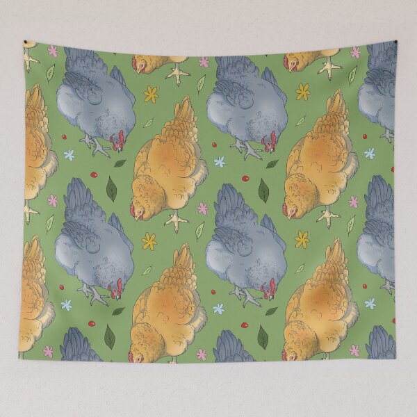 Item preview, Pecking Orpingtons Pattern designed and sold by eleary.