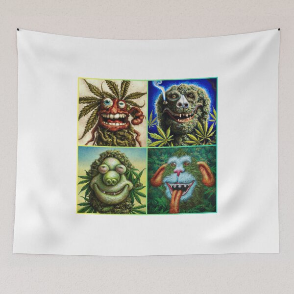 Item preview, CannaMonsters #1 designed and sold by Cannabanimals.