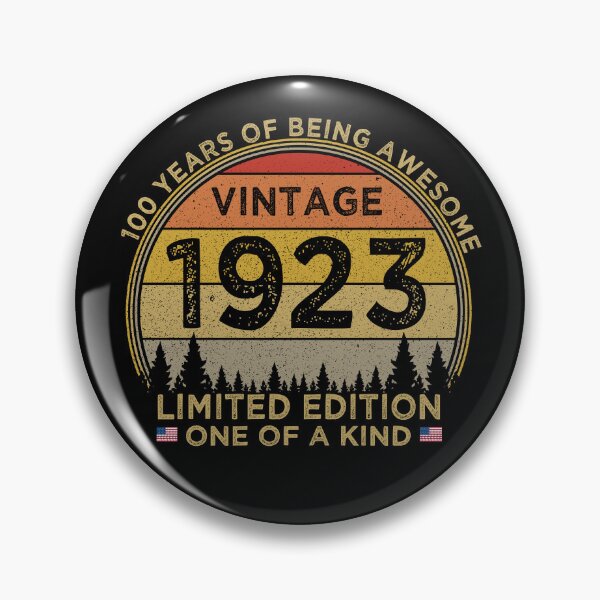 Item preview, 100th Birthday Vintage 1923 Limited Edition Patriotic designed and sold by cssdru.