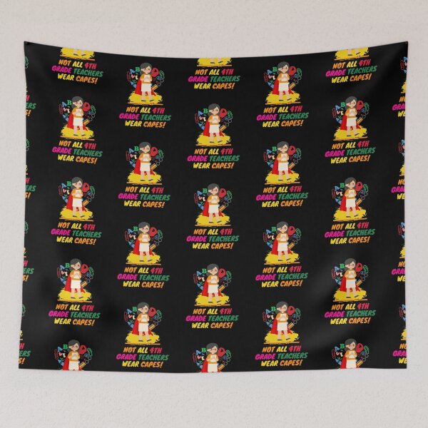 Item preview, 4th Grade Teacher Superhero designed and sold by superteachers.