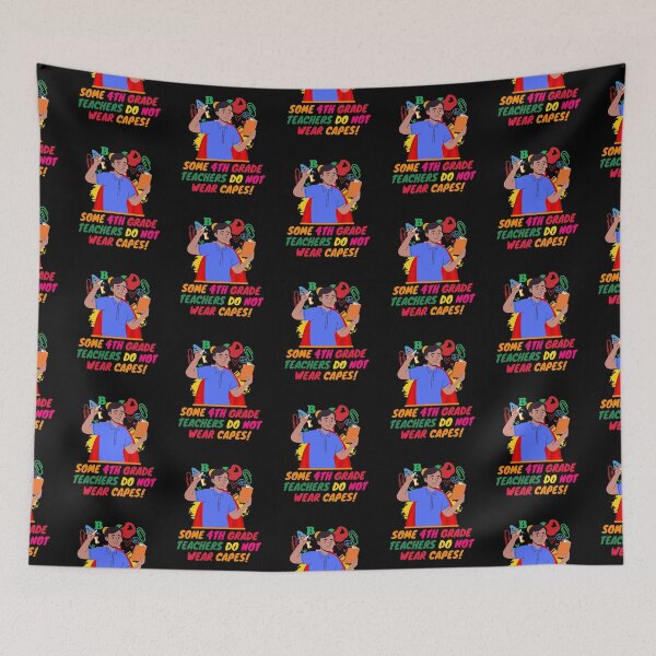 Item preview, 4th Grade Teacher Superhero designed and sold by superteachers.