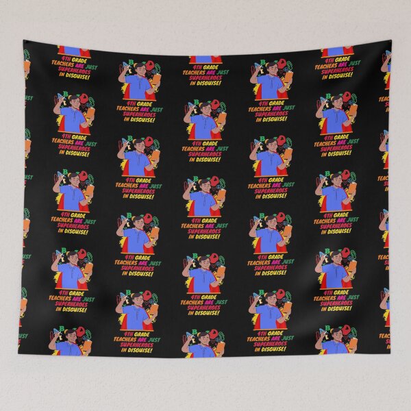 Item preview, 4th Grade Teacher Superhero designed and sold by superteachers.