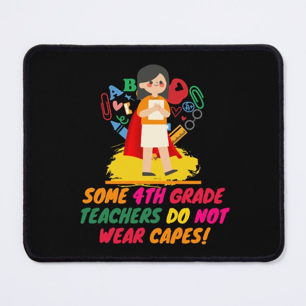 Item preview, Appreciation 4th Grade Teacher Superhero designed and sold by superteachers.
