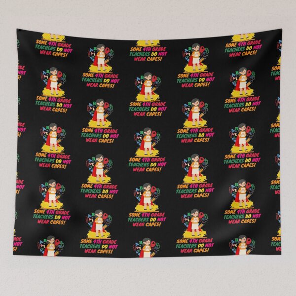 Item preview, Appreciation 4th Grade Teacher Superhero designed and sold by superteachers.