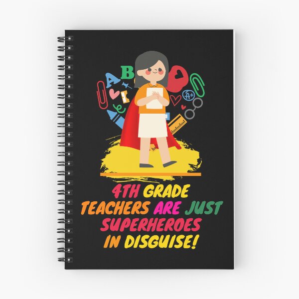 Item preview, 4th Grade Teacher Superheroes in Disguise designed and sold by superteachers.