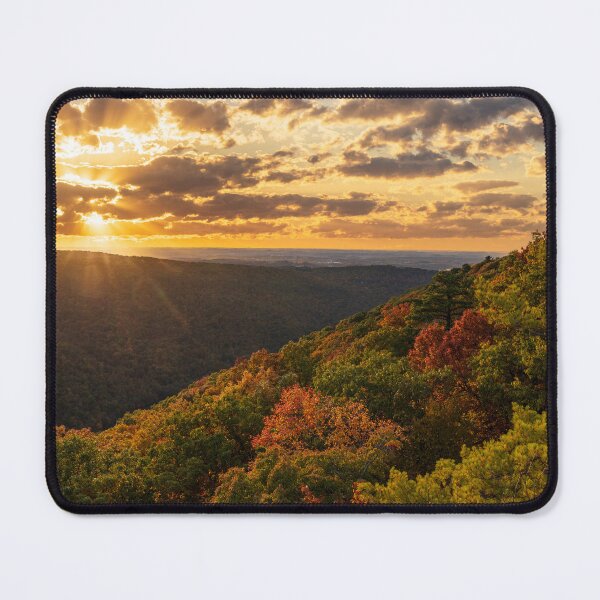 Item preview, Gorgeous sunset over Coopers Rock near Morgantown designed and sold by BackyardProduct.