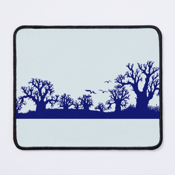 Item preview, Baobab forest silhouette blue designed and sold by Tony Cisse.