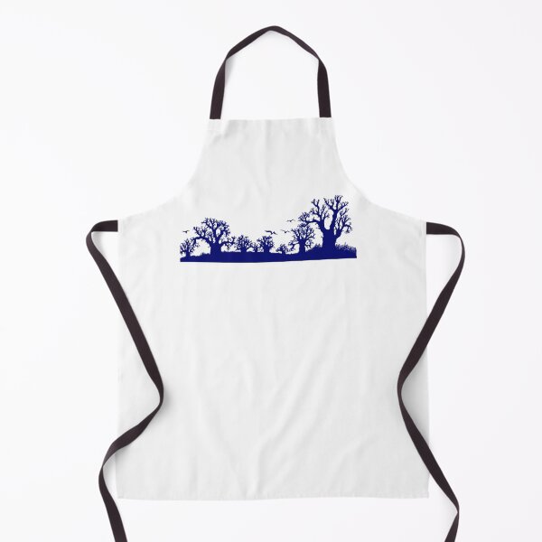 Item preview, Baobab forest silhouette blue designed and sold by Tony Cisse.