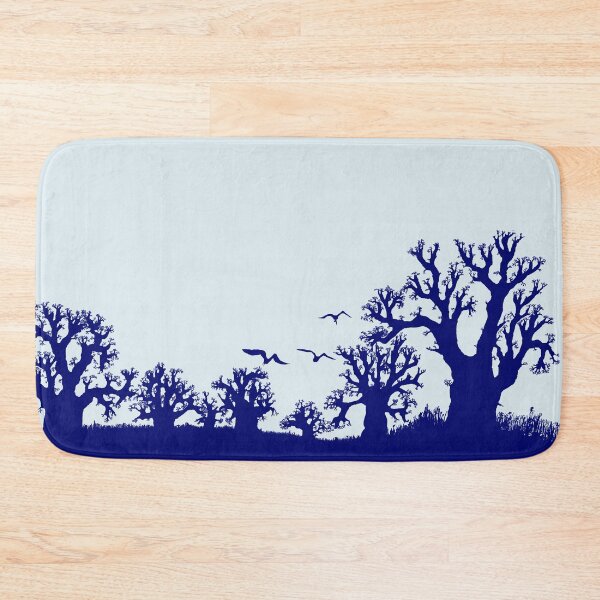 Item preview, Baobab forest silhouette blue designed and sold by Tony Cisse.