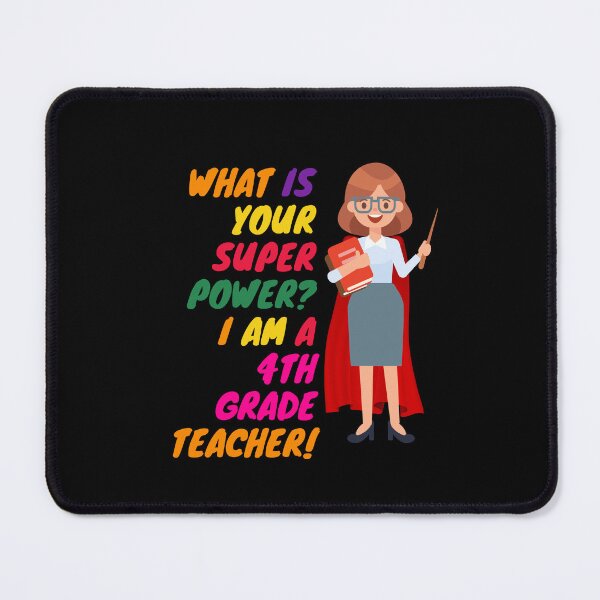 Item preview, Superhero Fourth Grade Teacher  designed and sold by superteachers.