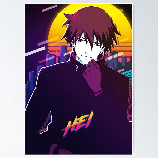 Darker than Black - Hei and his spiky hair :-)  Dibujos, Personajes de  anime, Dibujos de anime