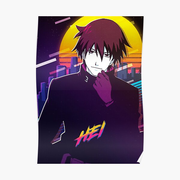 Anime Darker Than Black Darker than Black Hei Mask BK-201 Custom Mat