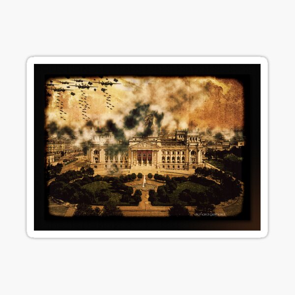 Vista previa del artículo con la obra «The Raid at Berlin Reichstag», diseñado y vendido por Richard  Gerhard.