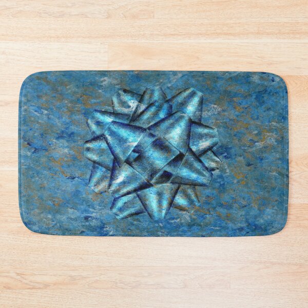 Item preview, star knot - marbled blue gold version designed and sold by SylvieG18.