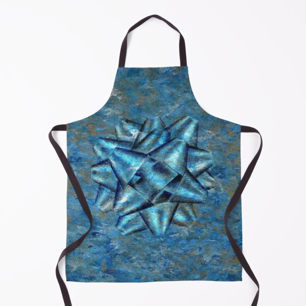Item preview, star knot - marbled blue gold version designed and sold by SylvieG18.