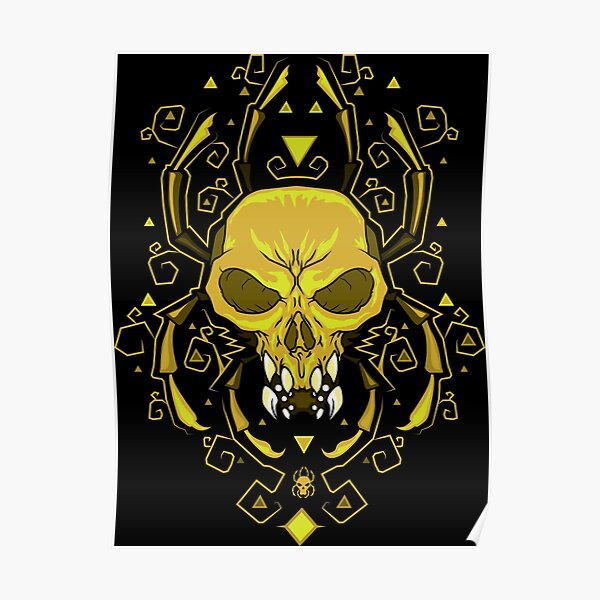 "Golden Skulltula" Poster for Sale by ArelArts Redbubble