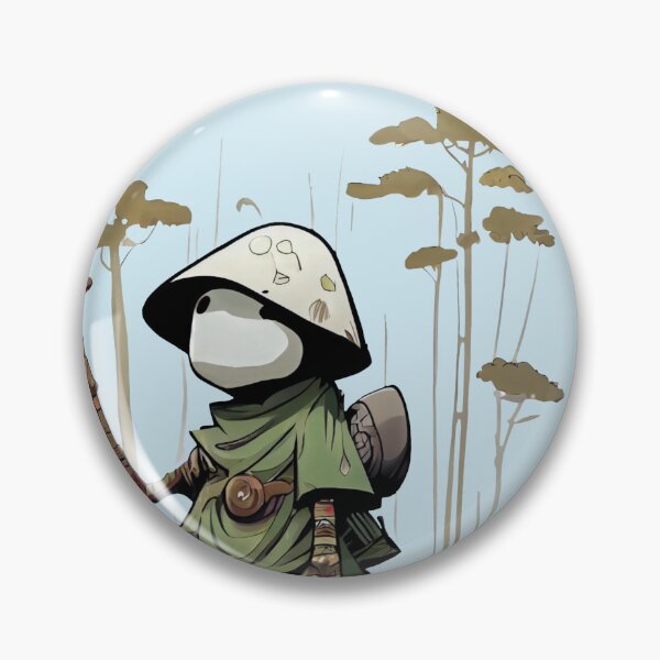 Item preview, Funny Wandering Samurai through the forest designed and sold by KOTOdesign.