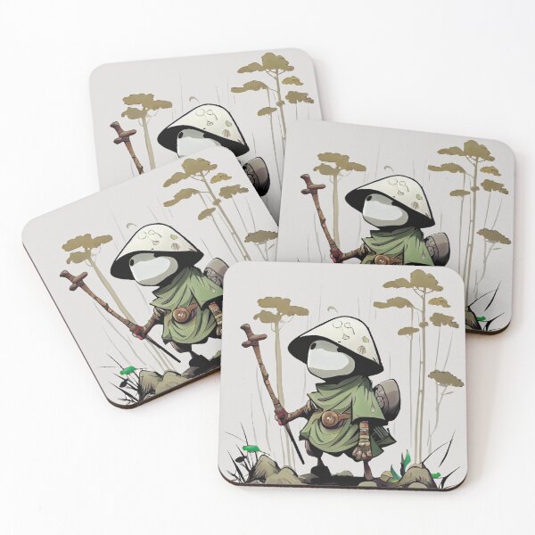 Item preview, Funny Wandering Samurai through the forest designed and sold by KOTOdesign.