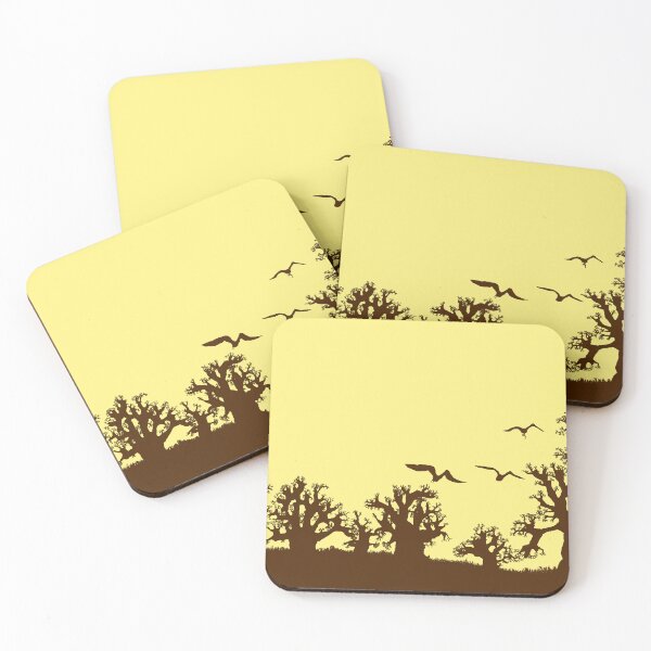 Item preview, Baobab forest silhouette brown designed and sold by Tony Cisse.