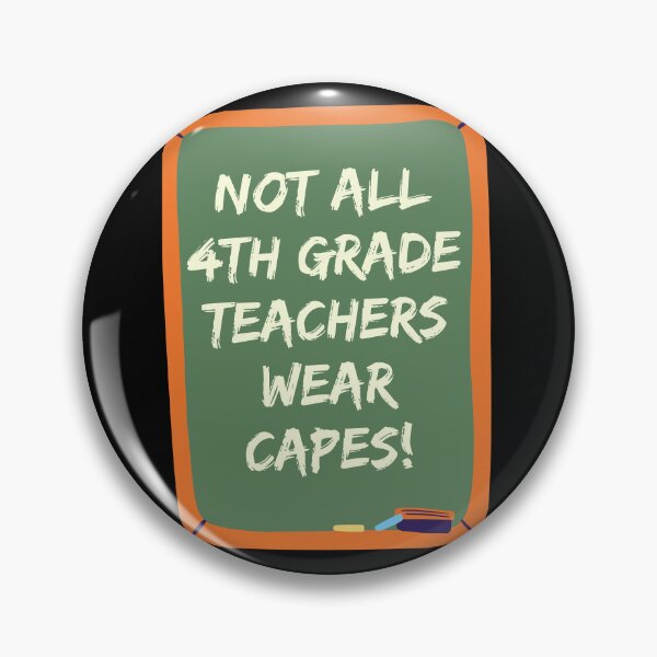 Item preview, 4th Grade Teacher Appreciation Superhero designed and sold by superteachers.