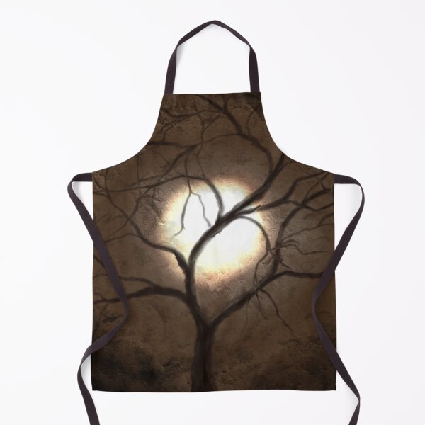 Item preview, Night owl on tree branch on a spooky night with luminous moon designed and sold by Jane Domenech.