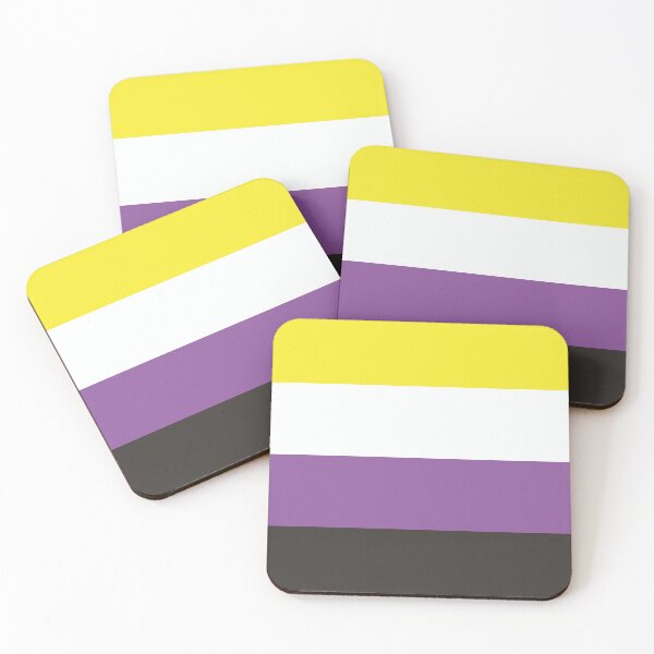 Item preview, Non Binary Pride Nonbinary Enby Flag designed and sold by Queer Pride Shop.