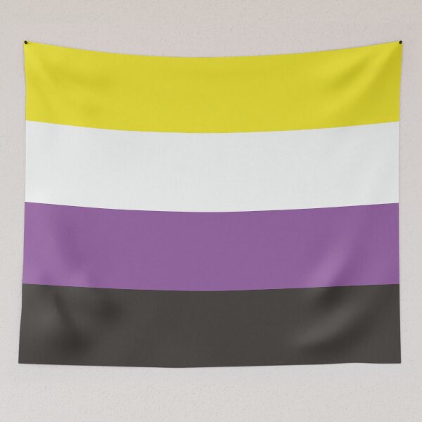 Item preview, Non Binary Pride Nonbinary Enby Flag designed and sold by Queer Pride Shop.